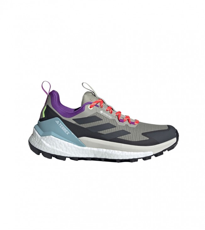 adidas Terrex Free Hiker 2.0 Low Gore-Tex Trace Cargo Core Black Active Purple (WMNS)