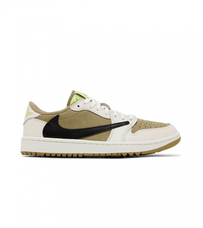 Jordan 1 Retro Low Golf Travis Scott Neutral Olive