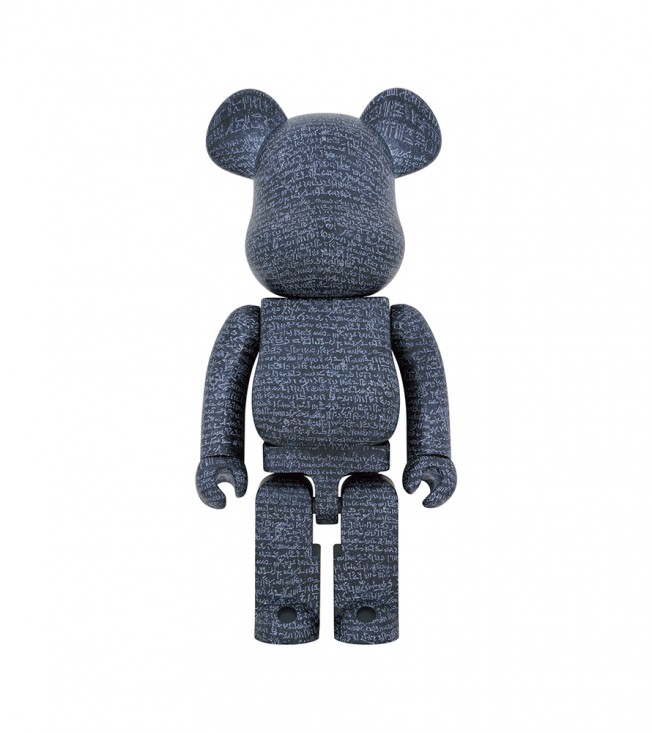 Bearbrick The British Museum (The Rosetta Stone) 1000%