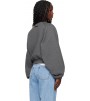 Свитшот Fear Of God Essentials Gray Holiday Embossed 90s Raglan Crewneck Sweatshirt