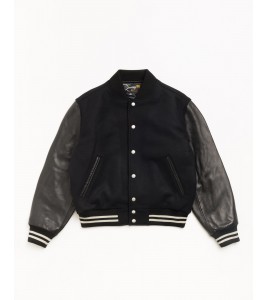 Куртка Stussy Wool Varsity Jacket Black