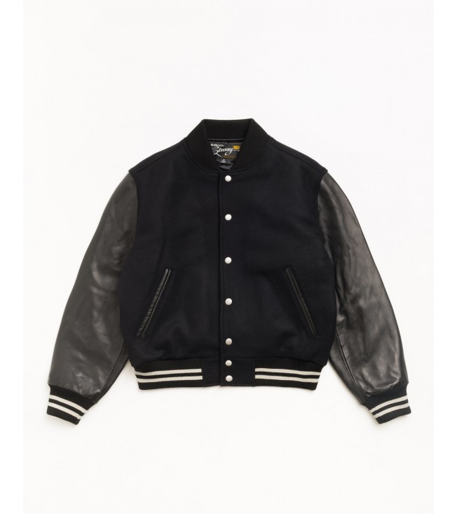 Куртка Stussy Wool Varsity Jacket Black