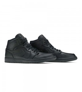 Кроссовки Air Jordan 1 Mid Triple Black - ???? ?20