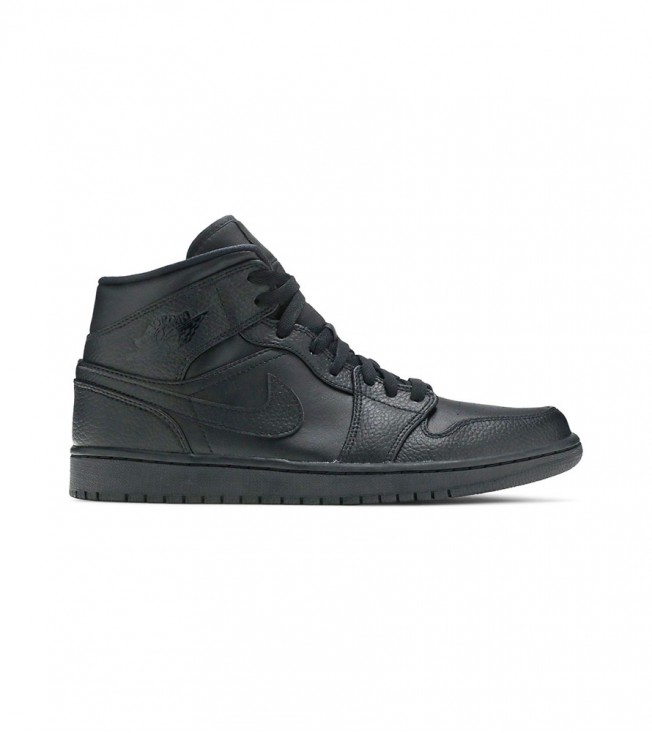 Кроссовки Air Jordan 1 Mid Triple Black