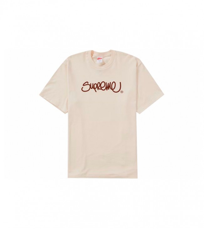 Футболка Supreme Handstyle Tee Natural