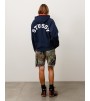 Худи Stussy Double Faced Zip Hoodie Navy