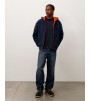 Худи Stussy Double Faced Zip Hoodie Navy