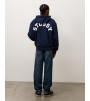 Худи Stussy Double Faced Zip Hoodie Navy