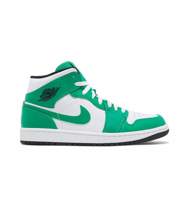 Jordan 1 Mid Lucky Green