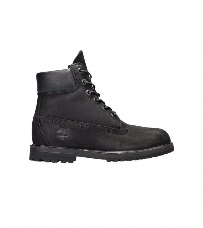 Timberland 6 Inch Premium Waterproof Boots Black Nubuck WMNS