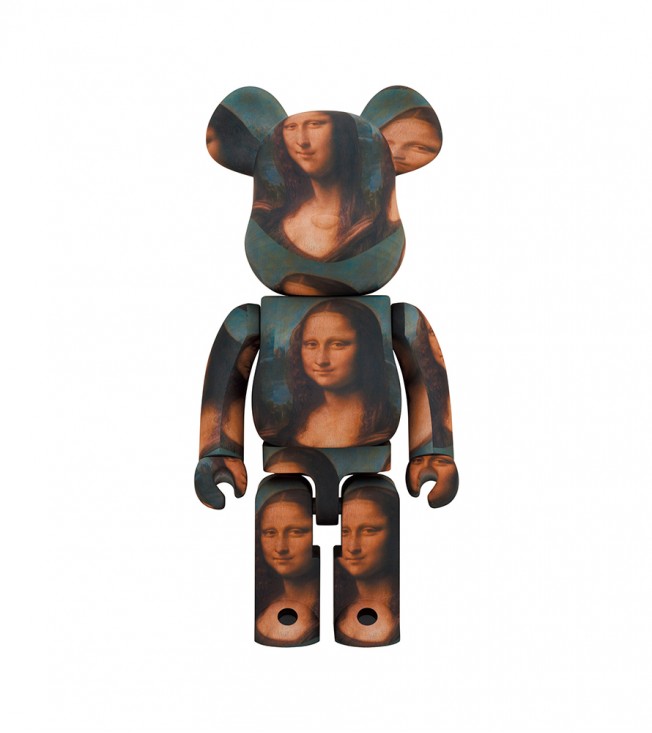 Bearbrick Leonardo De Vinci Mona Lisa 1000%