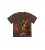 Travis Scott Never Backward T-shirt Brown