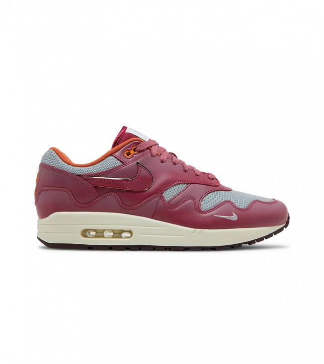 Nike Air Max 1 Patta Waves Rush Maroon (with Bracelet)