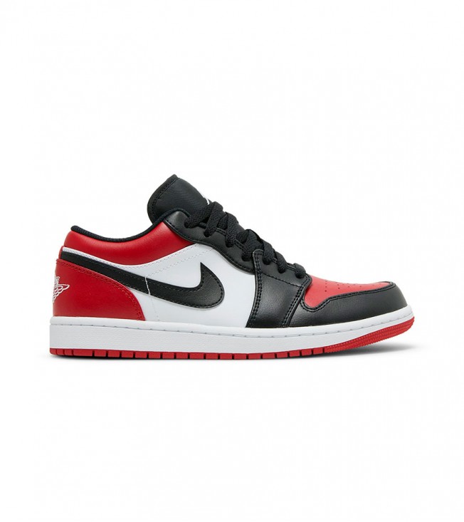 Кроссовки Jordan 1 Low Bred Toe