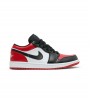 Кроссовки Jordan 1 Low Bred Toe