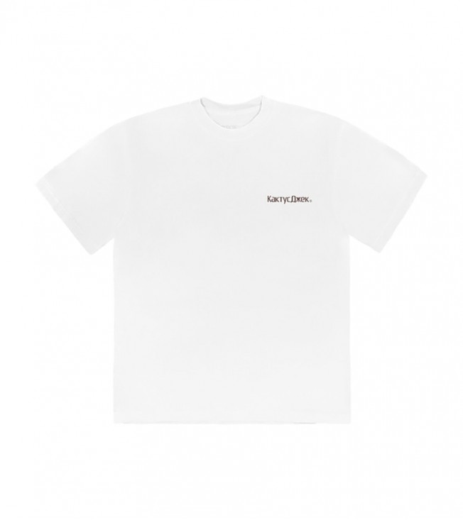 Футболка Travis Scott The Scotts Rage Emote White