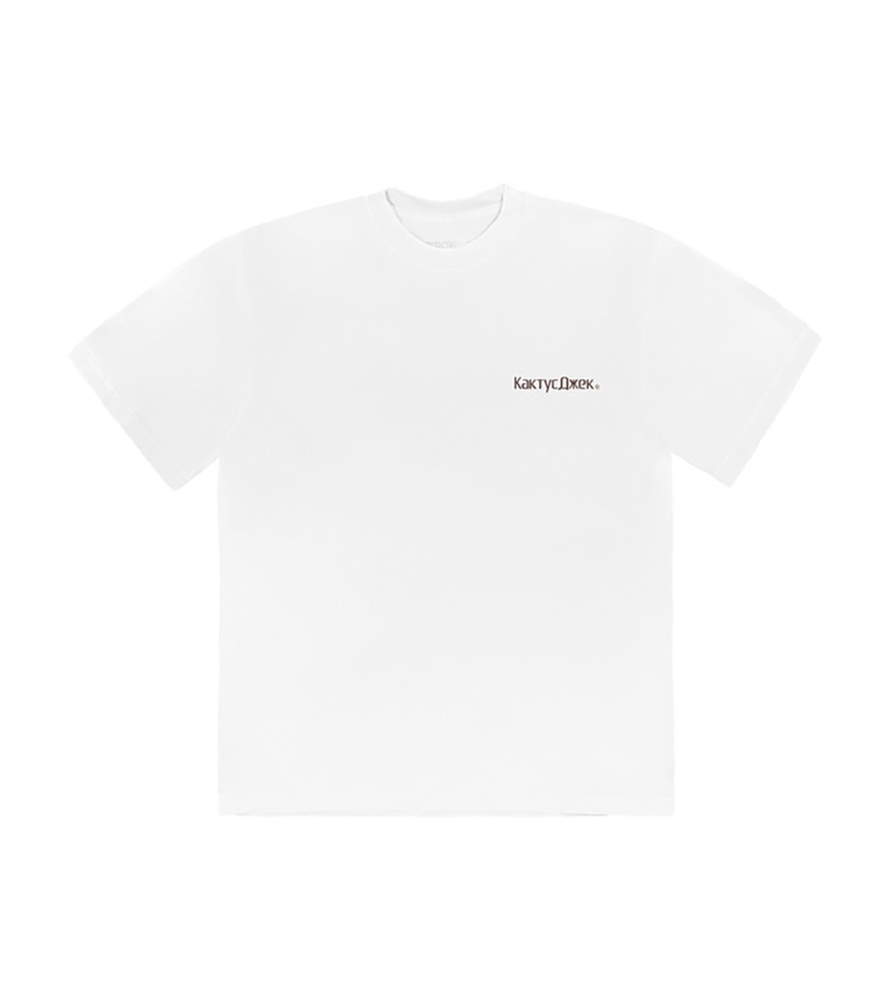 Футболка Travis Scott The Scotts Rage Emote White