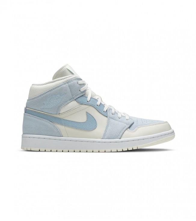 Кроссовки Air Jordan 1 Mid Mixed Textures Blue