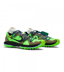 Off-White x Nike Wmns Air Zoom Terra Kiger 5 Athlete in Progress - Electric Green - Фото №2