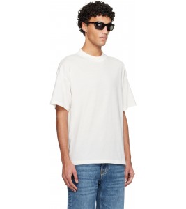 Футболка Fear Of God Essentials Off-White Holiday Embroidered Essential T-shirt - Фото №2