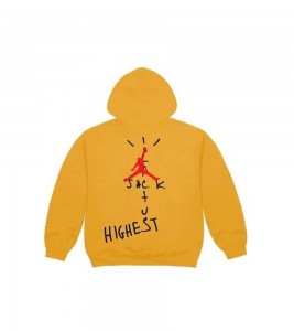Худи Travis Scott x Jordan Cactus Jack Highest Gold - Фото №2