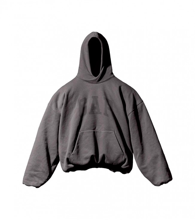 Худи Yeezy Gap Engineered By Balenciaga Dove Hoodie Dark Grey
