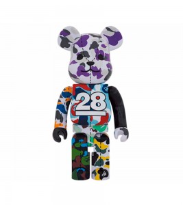 Bearbrick x BAPE 28th Anniversary Camo #1 1000%