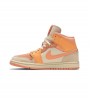 Кроссовки Jordan 1 Mid Apricot Orange WMNS