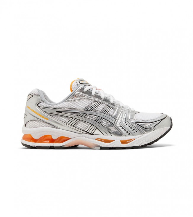ASICS Gel-Kayano 14 White Pure Sliver Orange