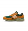 New Balance 990v3 MiUSA Tan Green