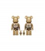 Bearbrick Ogata Korin's Fujin Raijin 4 PC Set 100% & 400% Set