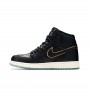 Кроссовки Air Jordan 1 Retro High La Black Gold GS