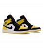 Кроссовки Air Jordan 1 Mid Yellow Toe