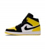 Кроссовки Air Jordan 1 Mid Yellow Toe