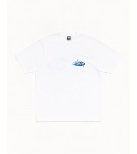 Футболка Stussy Wave Oval Tee White