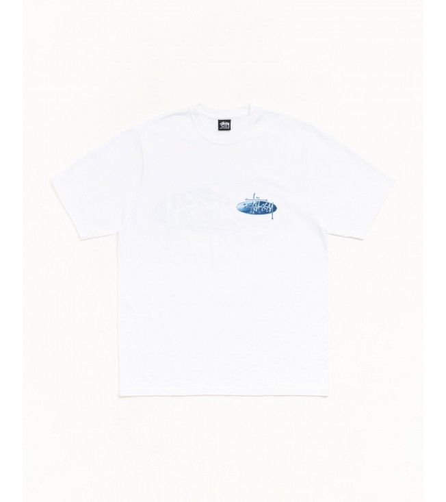 Футболка Stussy Wave Oval Tee White