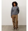 Свитер Stussy Waffle Cashmere Sweater Charcoal