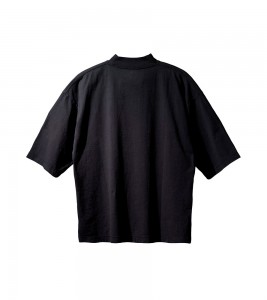 Футболка Yeezy Gap Engineered by Balenciaga Logo 3/4 Sleeve Tee Black - Фото №2