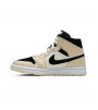 Jordan 1 Mid Barely Orange Light Violet WMNS