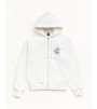 Худи Stussy Dot Surf Puff Print Zip Hoodie Off White