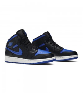 Кроссовки Air Jordan 1 Mid Black Royal GS - ???? ?20