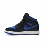 Кроссовки Air Jordan 1 Mid Black Royal GS
