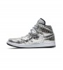 Кроссовки Jordan 1 Mid SE Disco Metallic Silver WMNS