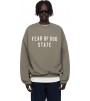 Свитшот Fear Of God Essentials Gray 90s Fit Fleece Crewneck Sweatshirt