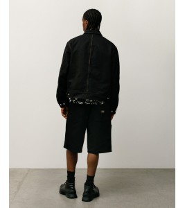 Куртка Stussy Work Jacket Collared Black - Фото №2