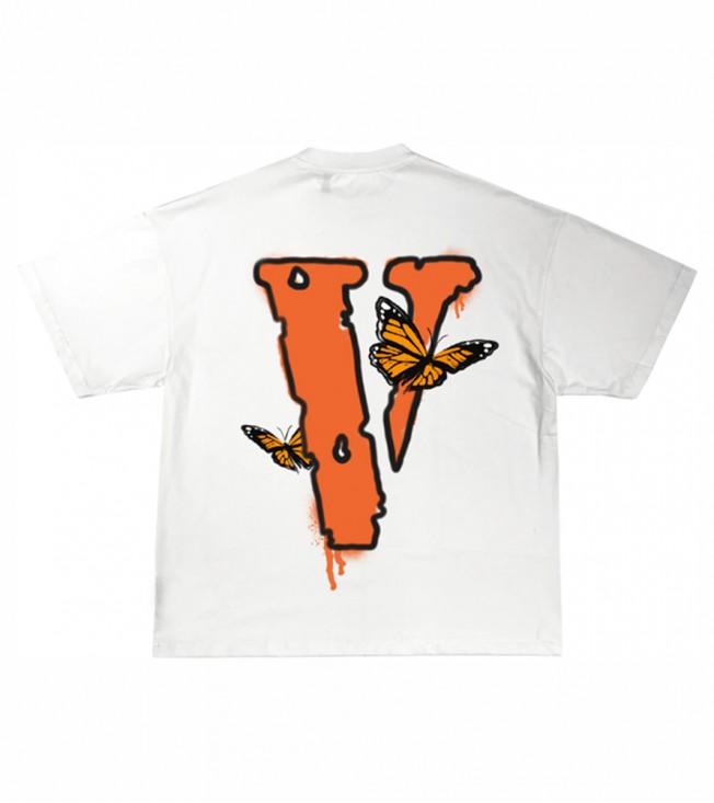 Футболка Juice Wrld x Vlone Butterfly T-Shirt White