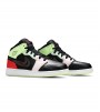 Кроссовки Air Jordan 1 Mid Glow In The Dark GS