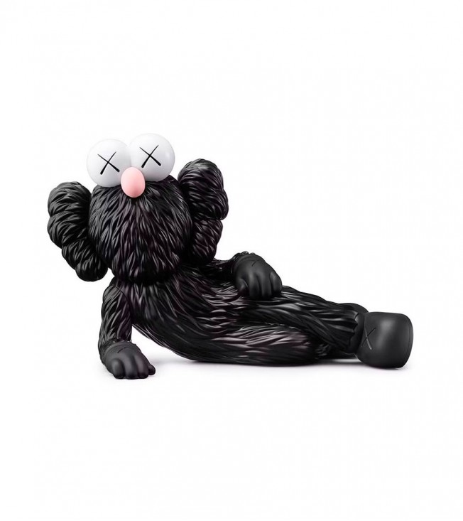 KAWS TIME OFF Vinyl Figure Black