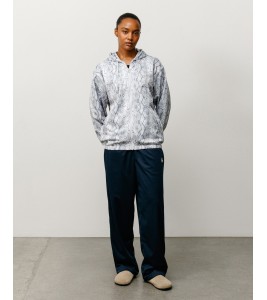 Худи Stussy Athletic Mesh Zip Hoodie Snake