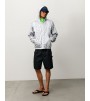 Худи Stussy Athletic Mesh Zip Hoodie Snake